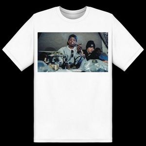 Eazy E and bone thugs graphic tee. 🤍